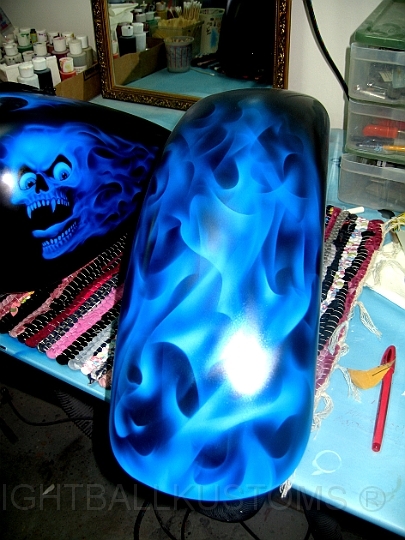 Blue Skull 5